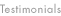 Testimonials